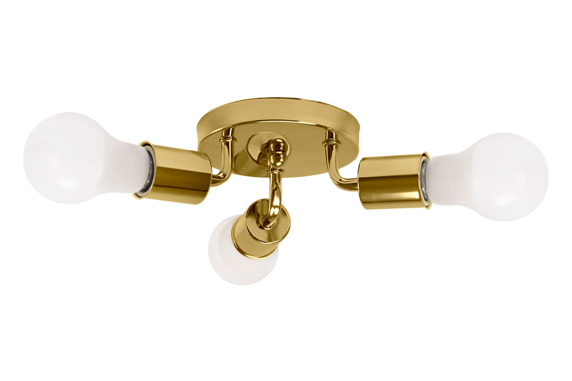 TOOLIGHT taklampa APP704-3C Guld 20x20x8cm