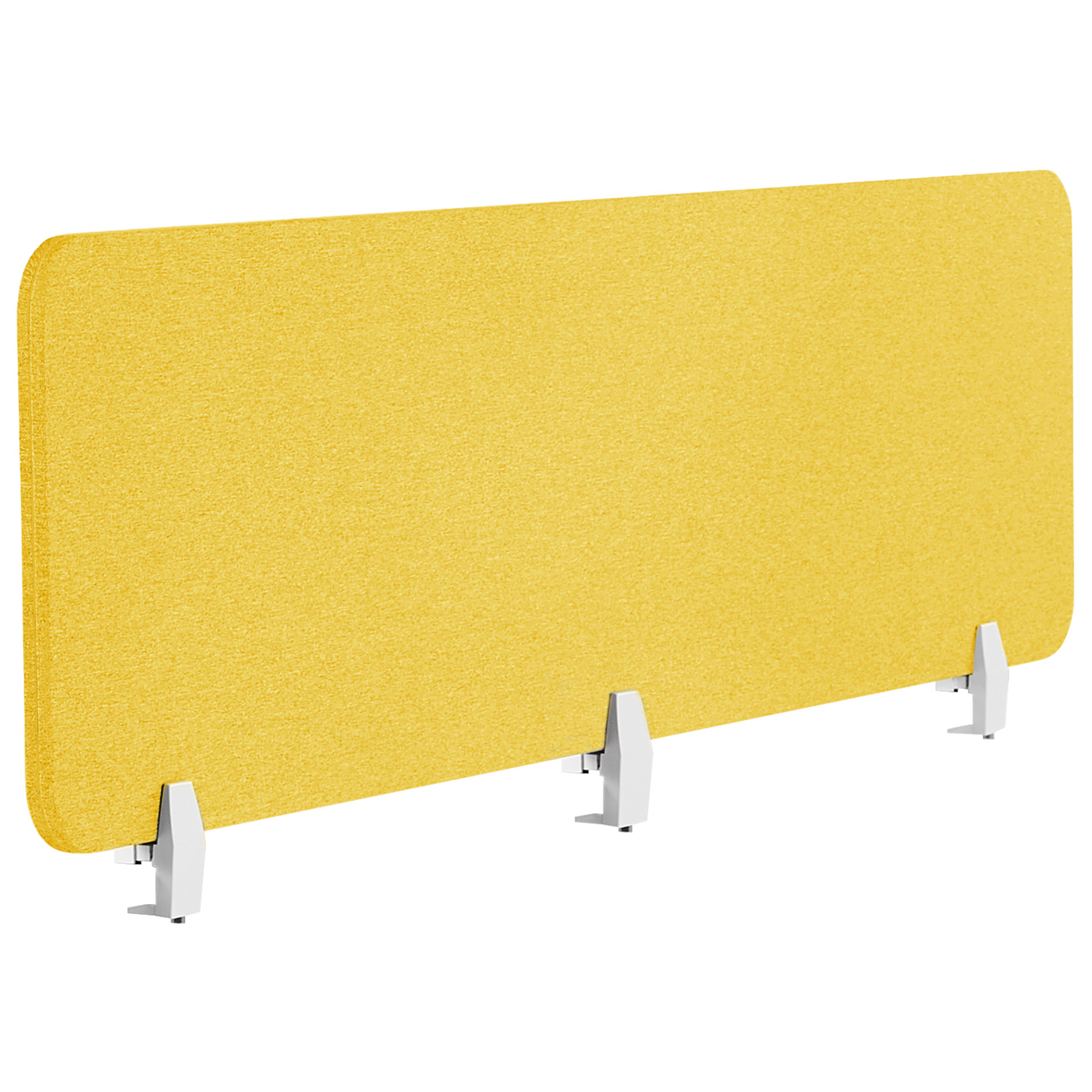 Skiljevägg för skrivbord WALLY 180 x 40 cm Gul