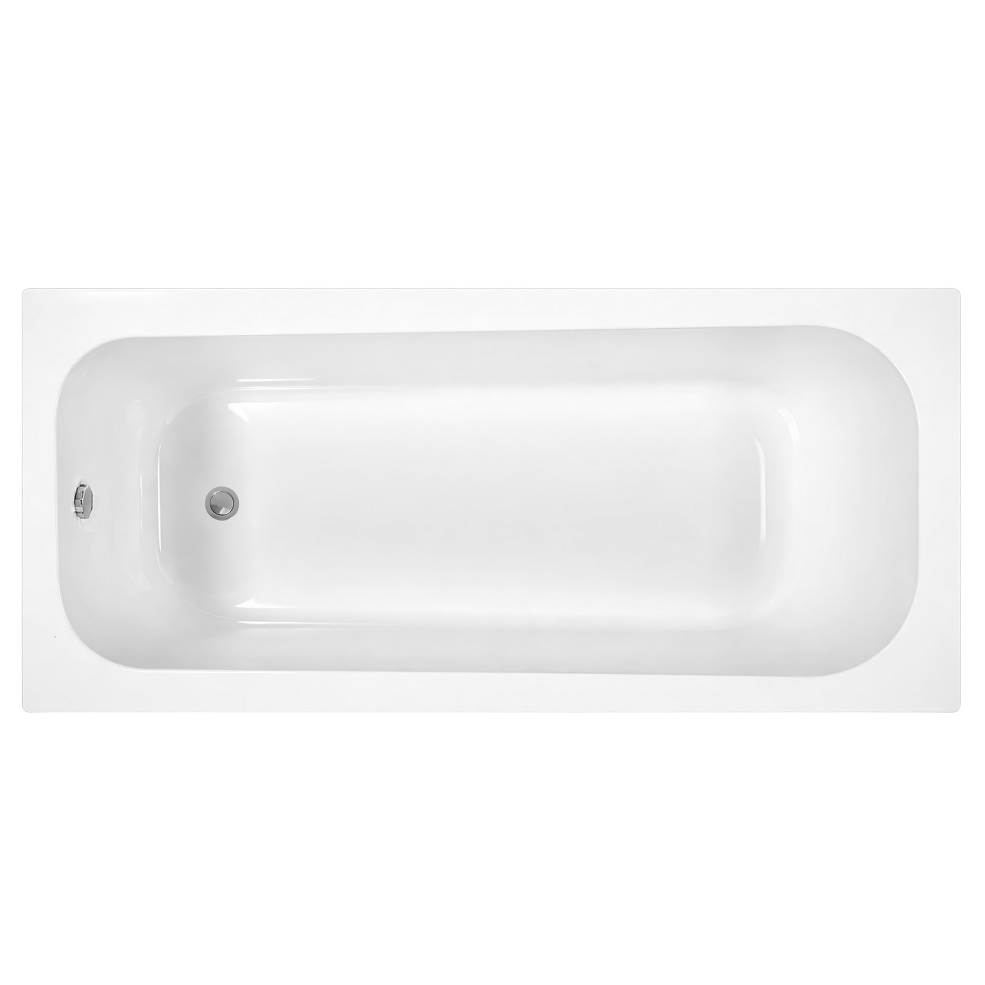 REA Hörnbadkar Gloria 150 Vit, 150x70x56cm