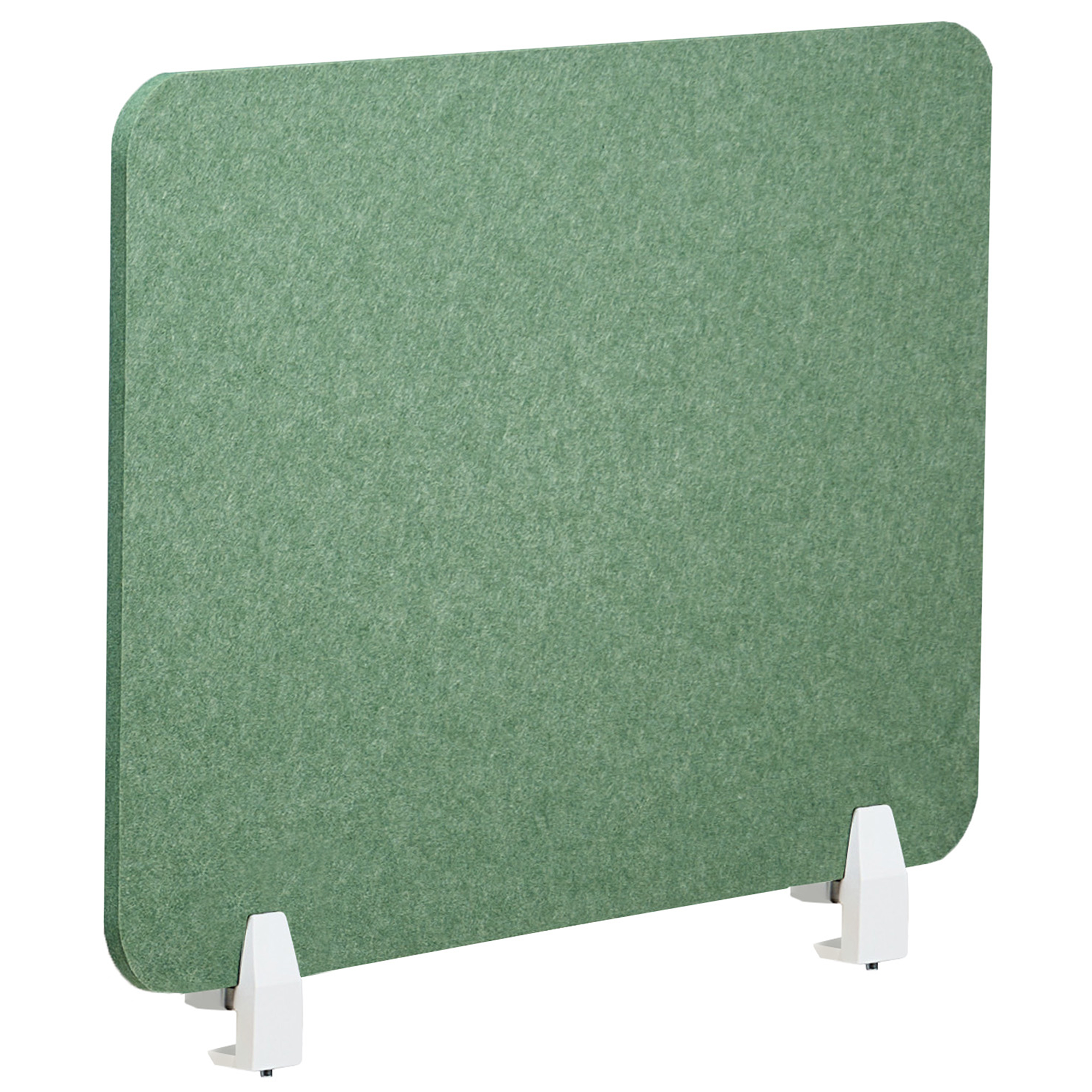 Skiljevägg för skrivbord SPLIT 80 x 50 cm Grön