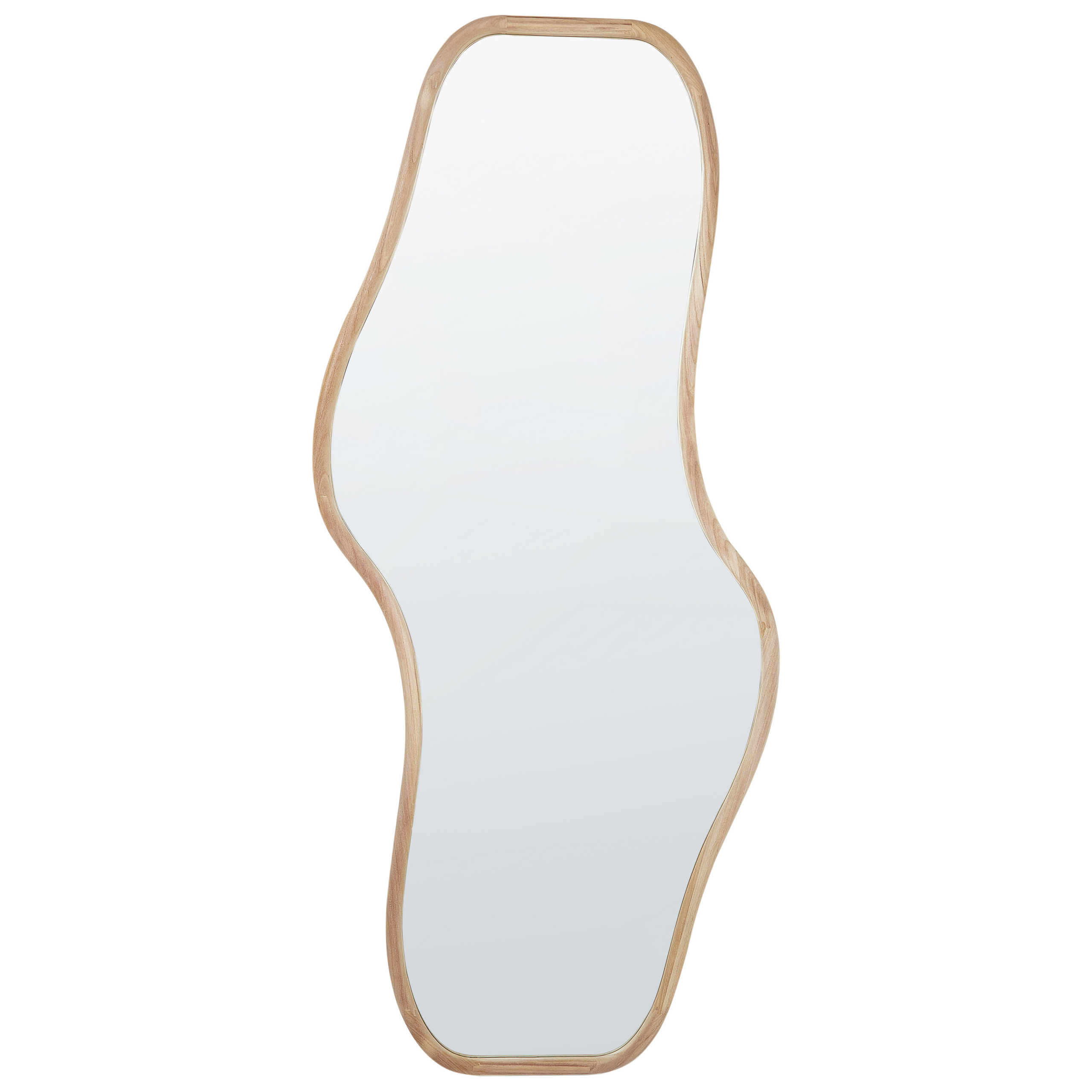 Väggspegel BIOLLET 80 cm 180 cm Kejsarträ Naturlig