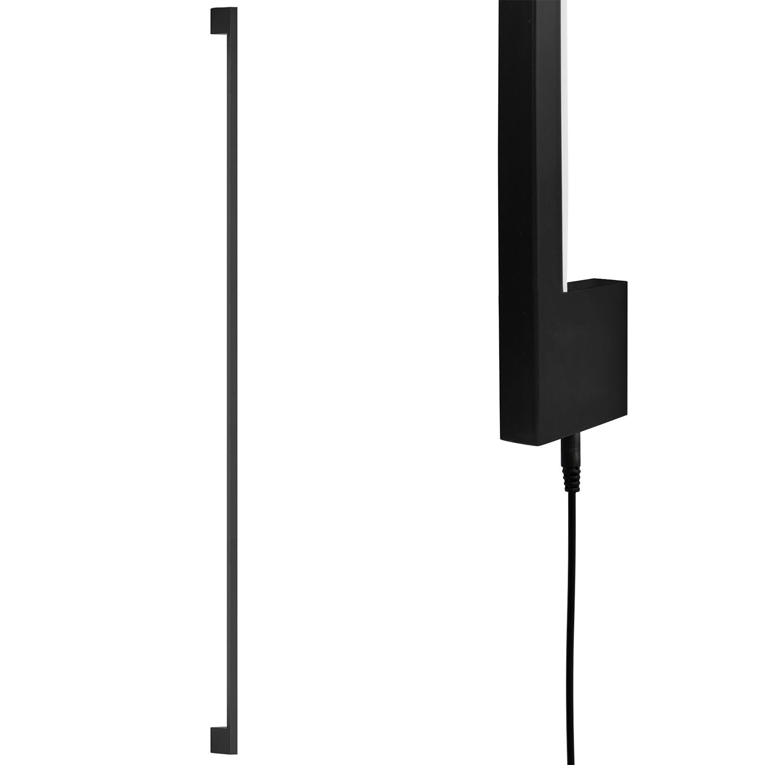 TOOLIGHT vägglampa LHJ066-W LED Svart 1,5x4x150cm