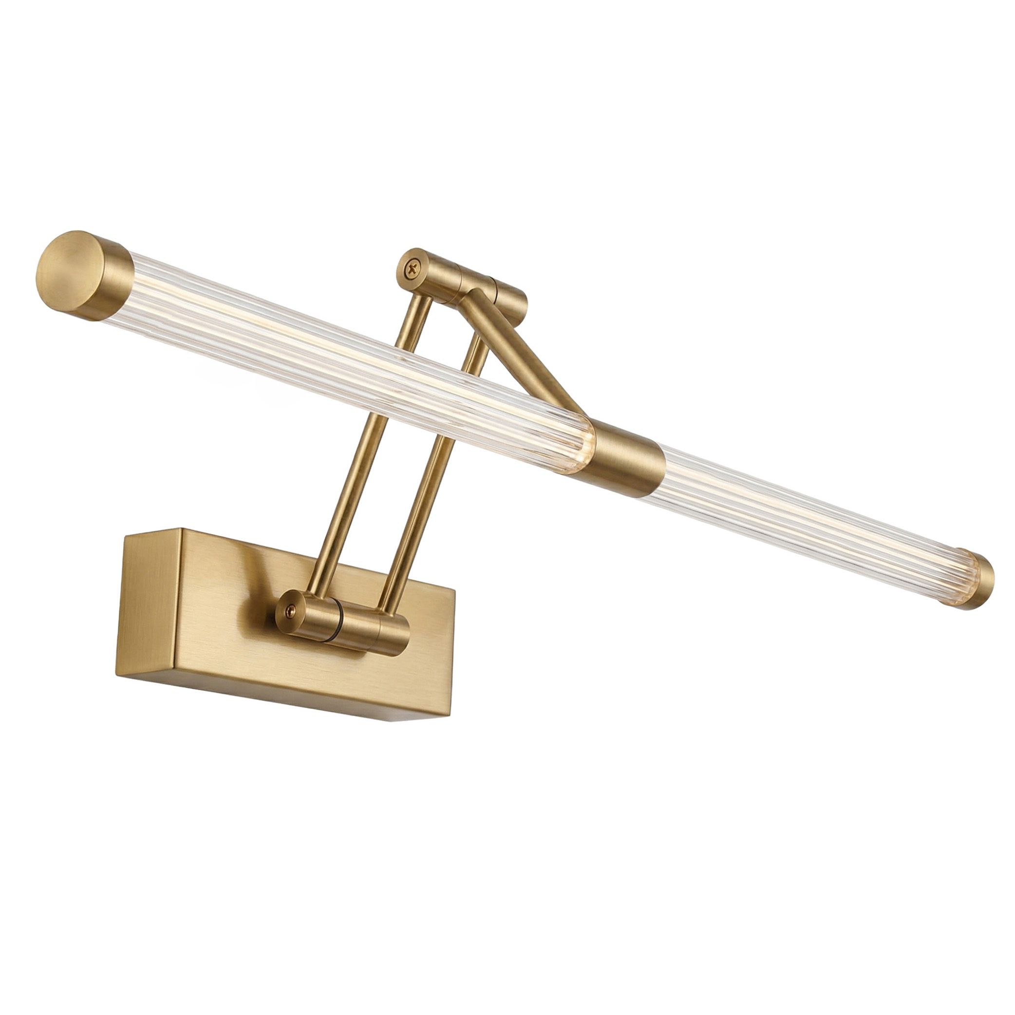 TOOLIGHT vägglampa APP1900-1W 60cm LED Borstat guld 60x8,5x6cm