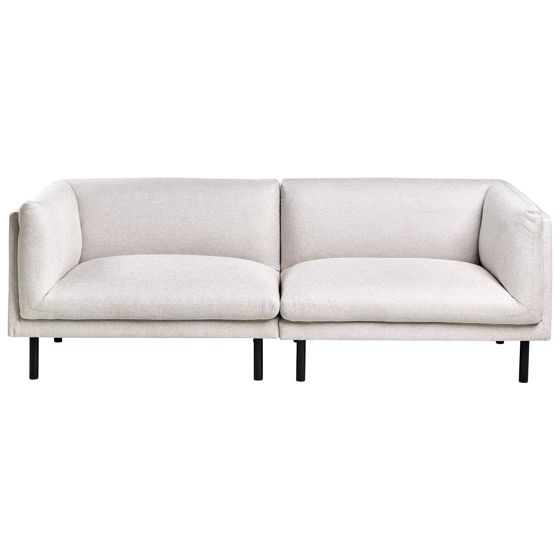 Soffa 3-sits VORGOD Ljusbeige