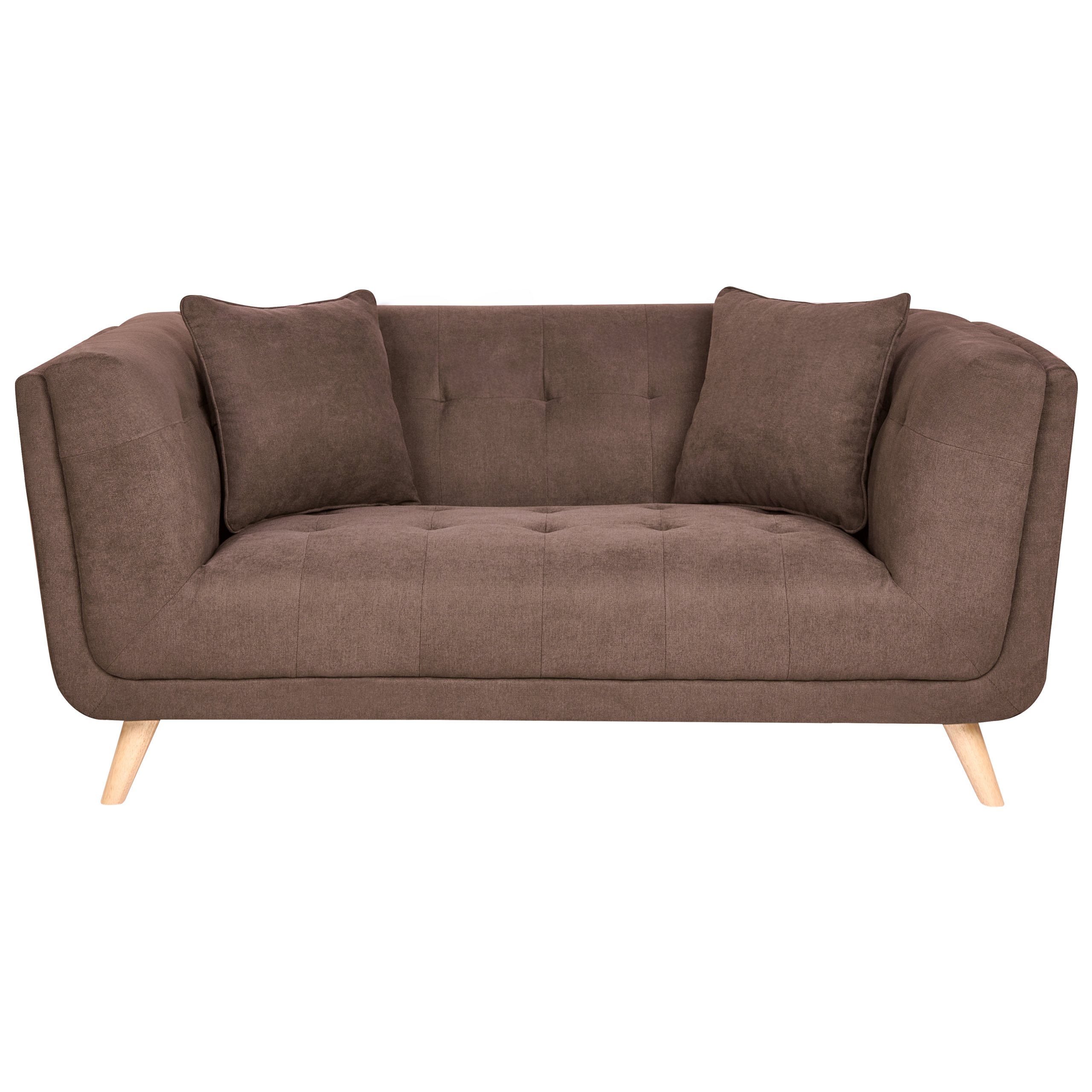 Soffa 2-sits HABO Mörkbrun