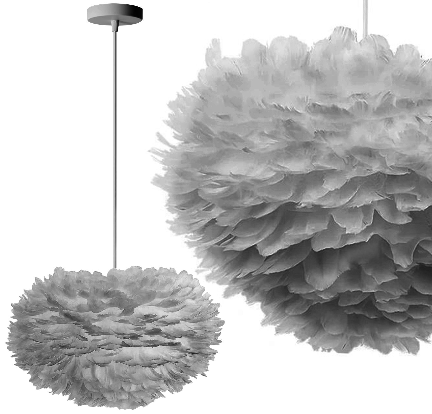 TOOLIGHT hängande taklampa APP334-3CP Grå 35x12x100cm