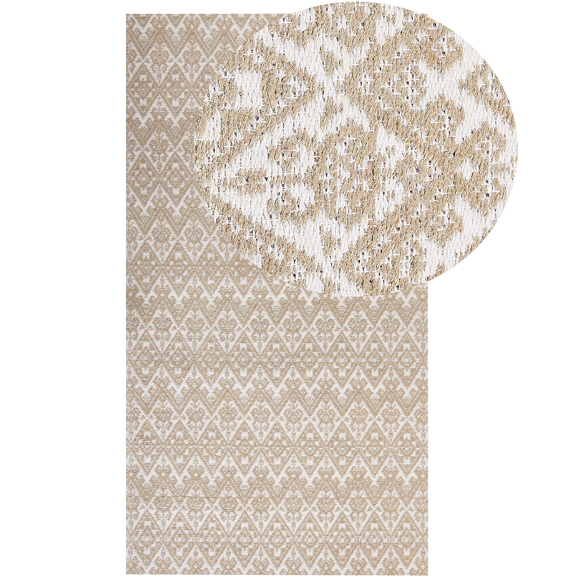 Matta ATIMA Beige 80 x 150 cm Jute