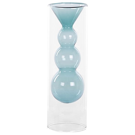 Blomvas KALOCHI 27 cm Glas Turkos