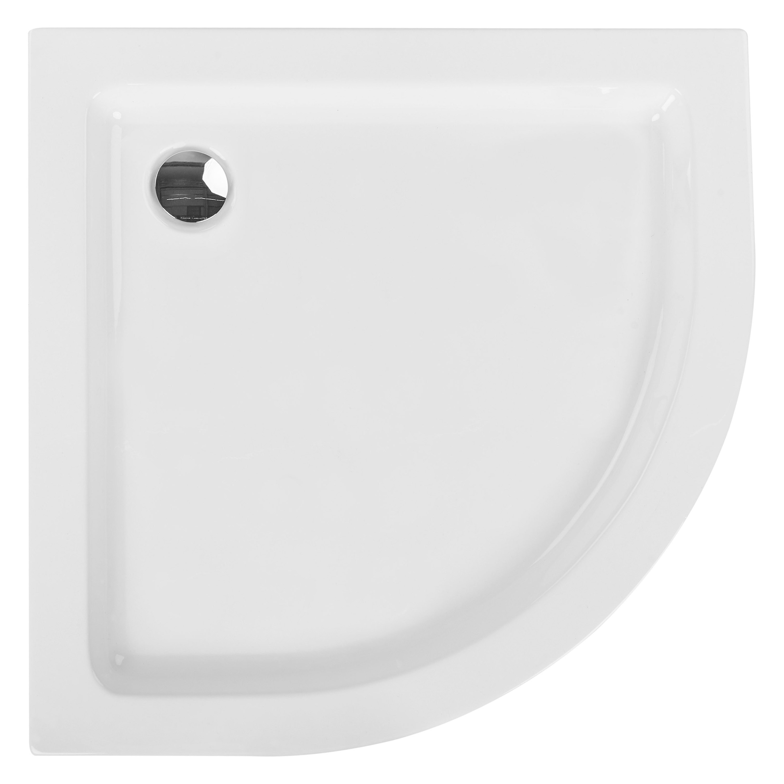 Duschkar ALISO 80 x 80 x 5 cm Vit