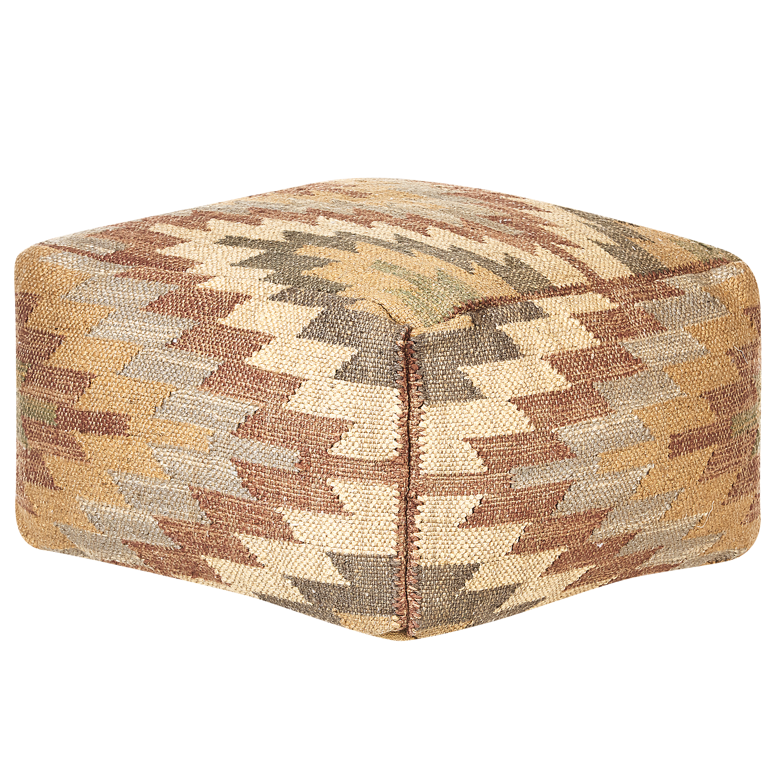 Sittpuff DEEPOR Jute Flerfärgad