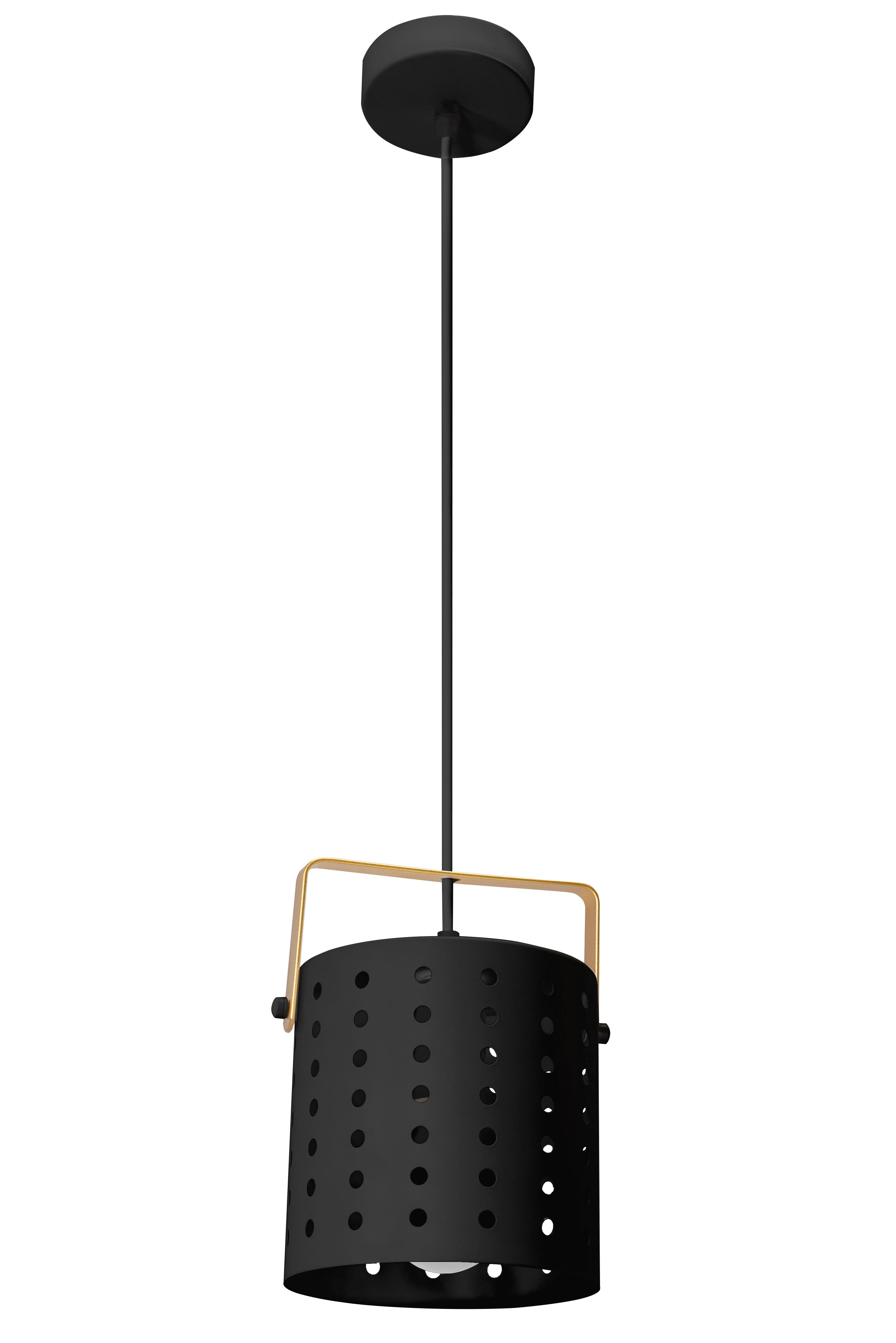 TOOLIGHT hängande taklampa APP956-1CP ROUND 20CM Svart 20x15x80cm