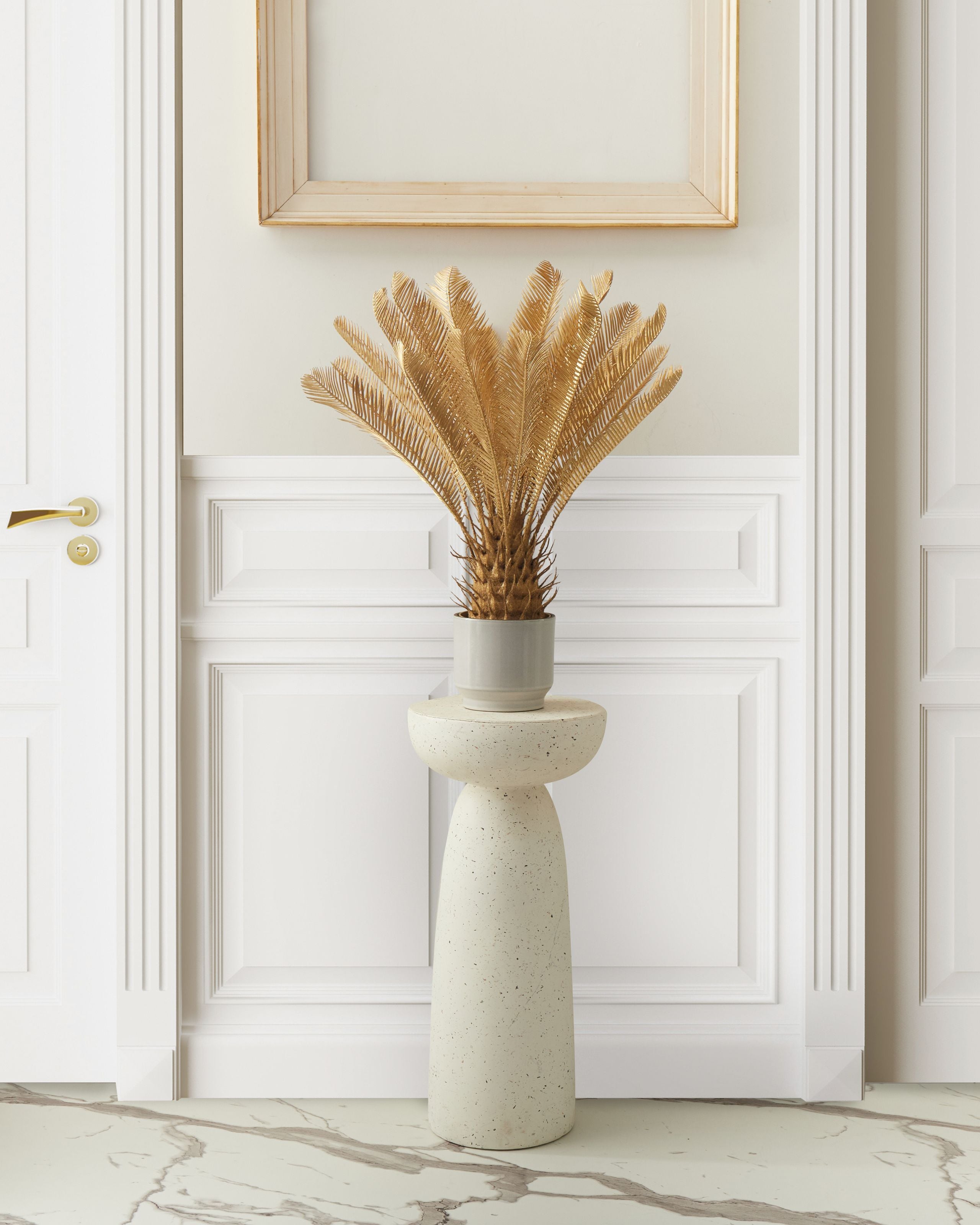 Konstgjord växt ARECA PALM TREE 70 cm Guld