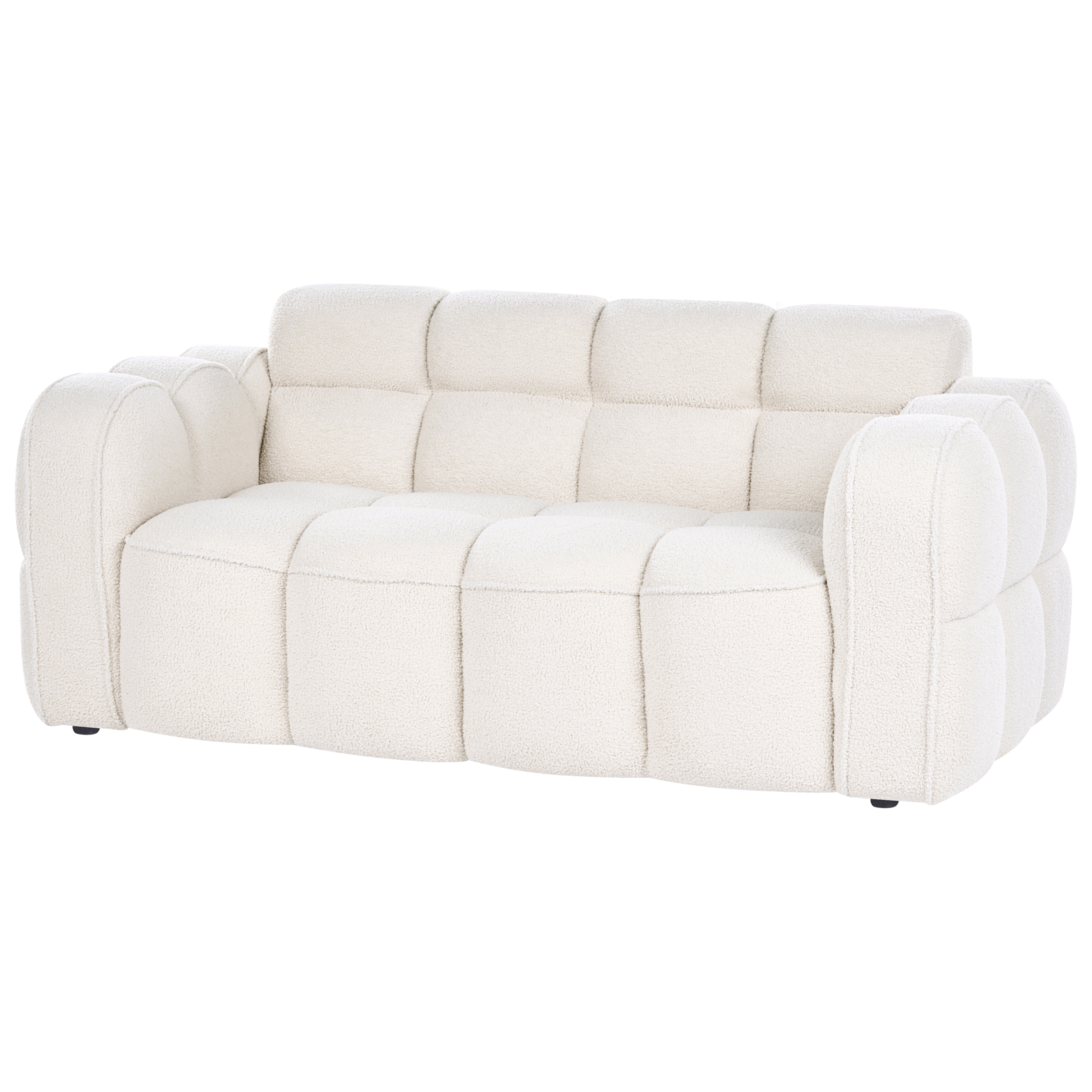 Soffa 2-sits UTANA Bouclé Off-White