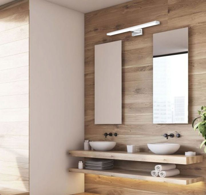 TOOLIGHT vägglampa LED APP371-1W 90CM Krom 12x84x4,5cm