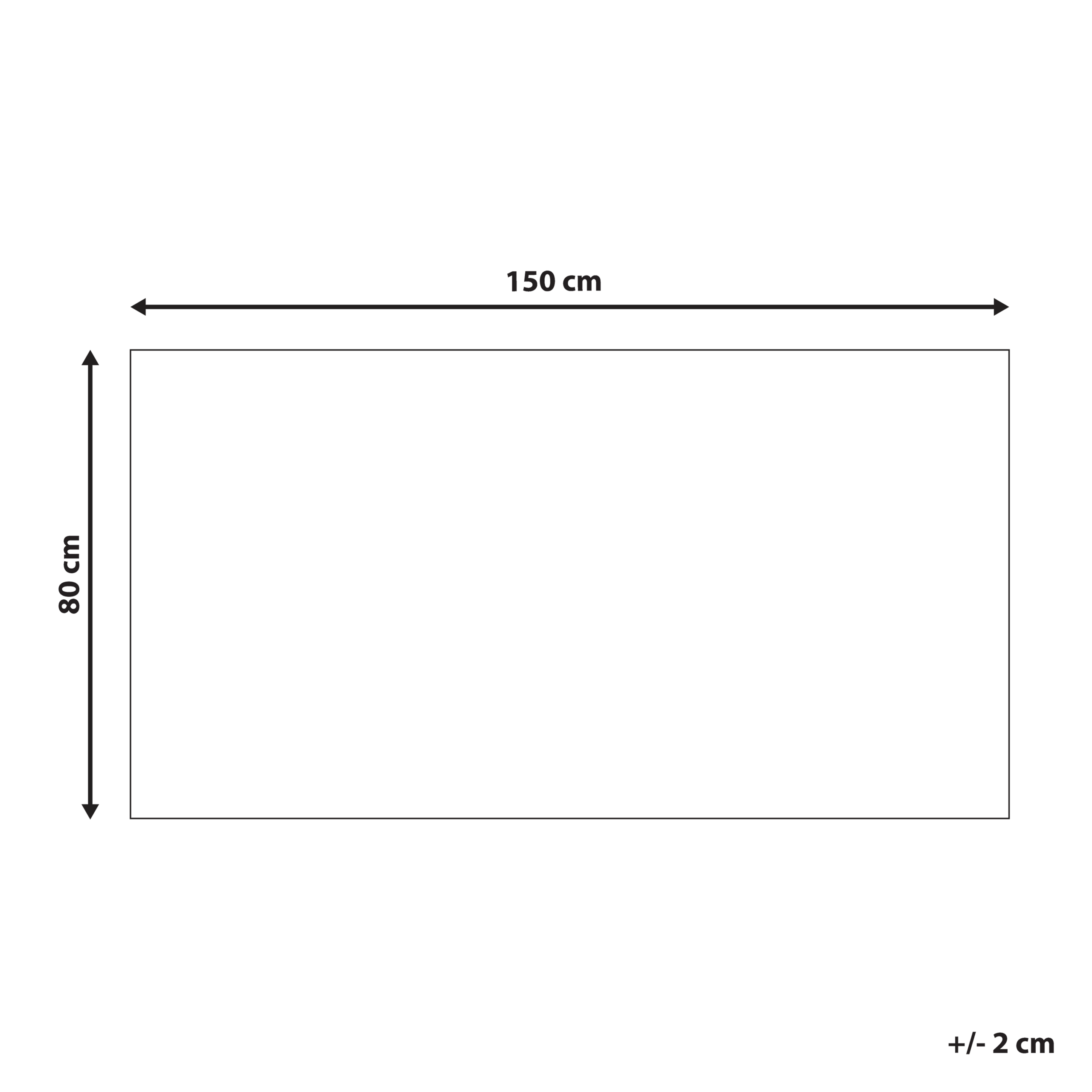 Matta AFIS Beige 80 x 150 cm Bomull