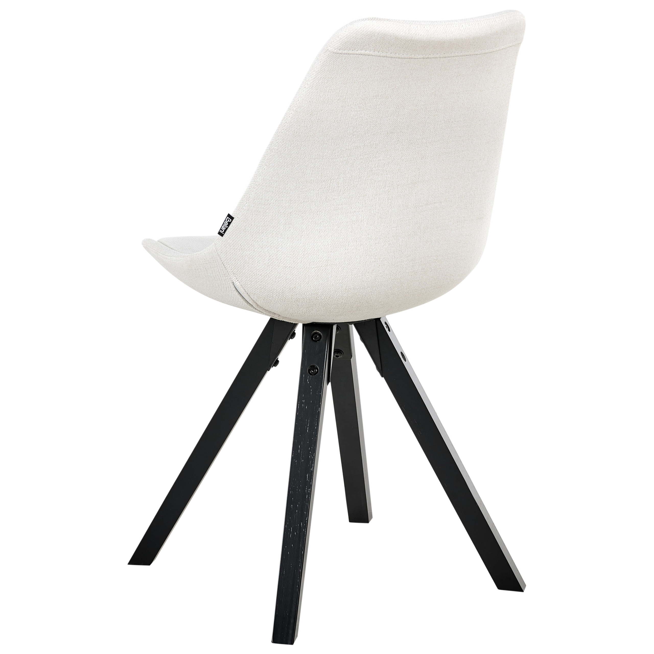 Set med 2 matstolar HEDLEY Off-White