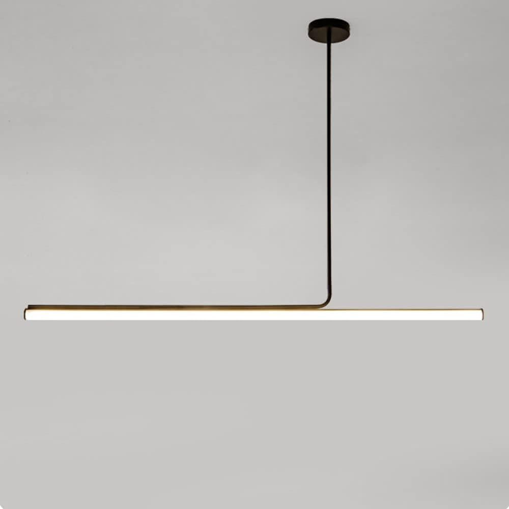 TOOLIGHT hängande taklampa LED APP1660-CP 140CM Svart 140,5x3x88cm