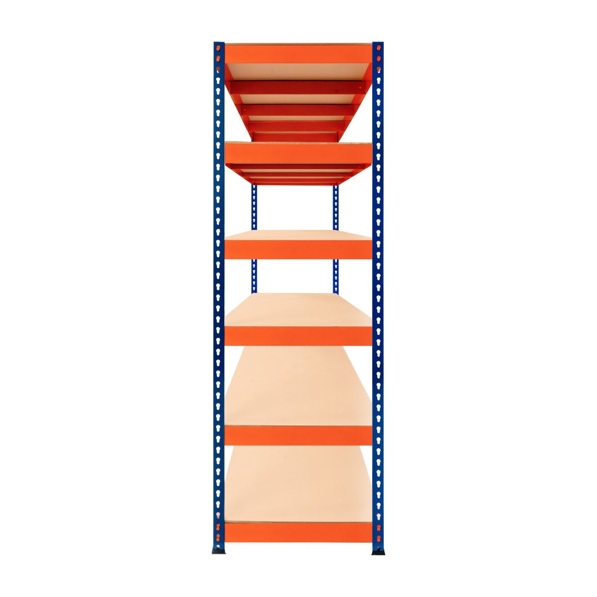 S-Rax hyllplan med 6 hyllor - 180 cm x 180 cm x 60 cm