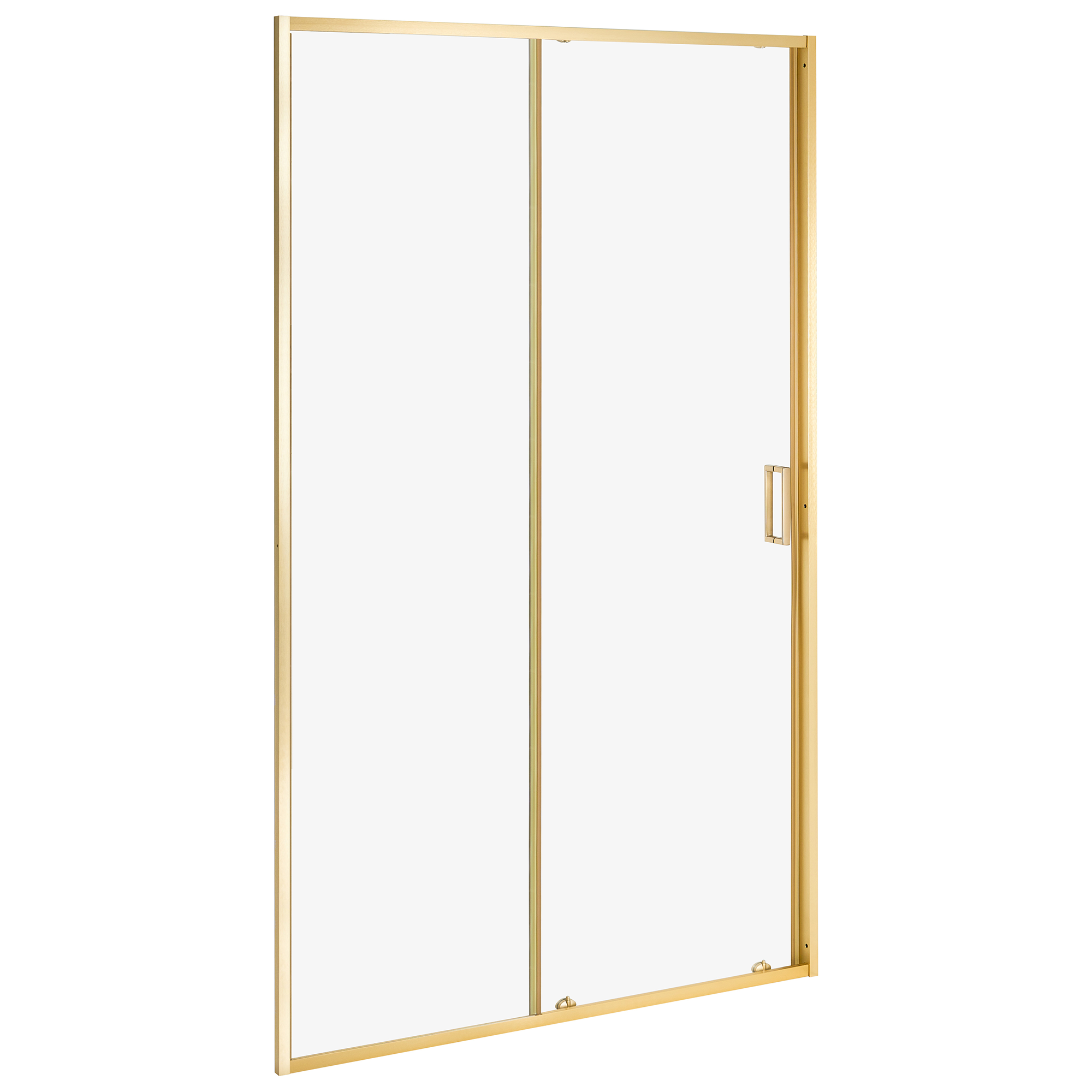 Skjutdörr till dusch YAURI 120 x 190 cm Guld