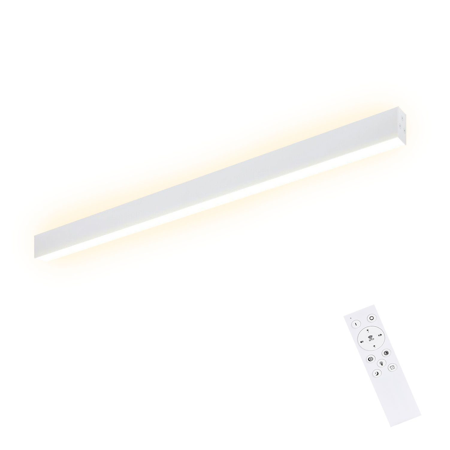 NETTLIFE LED - taklampa för vardagsrummet - 53,6 cm vardagsrumslampa, lång lampa, modern kökslampa 17W