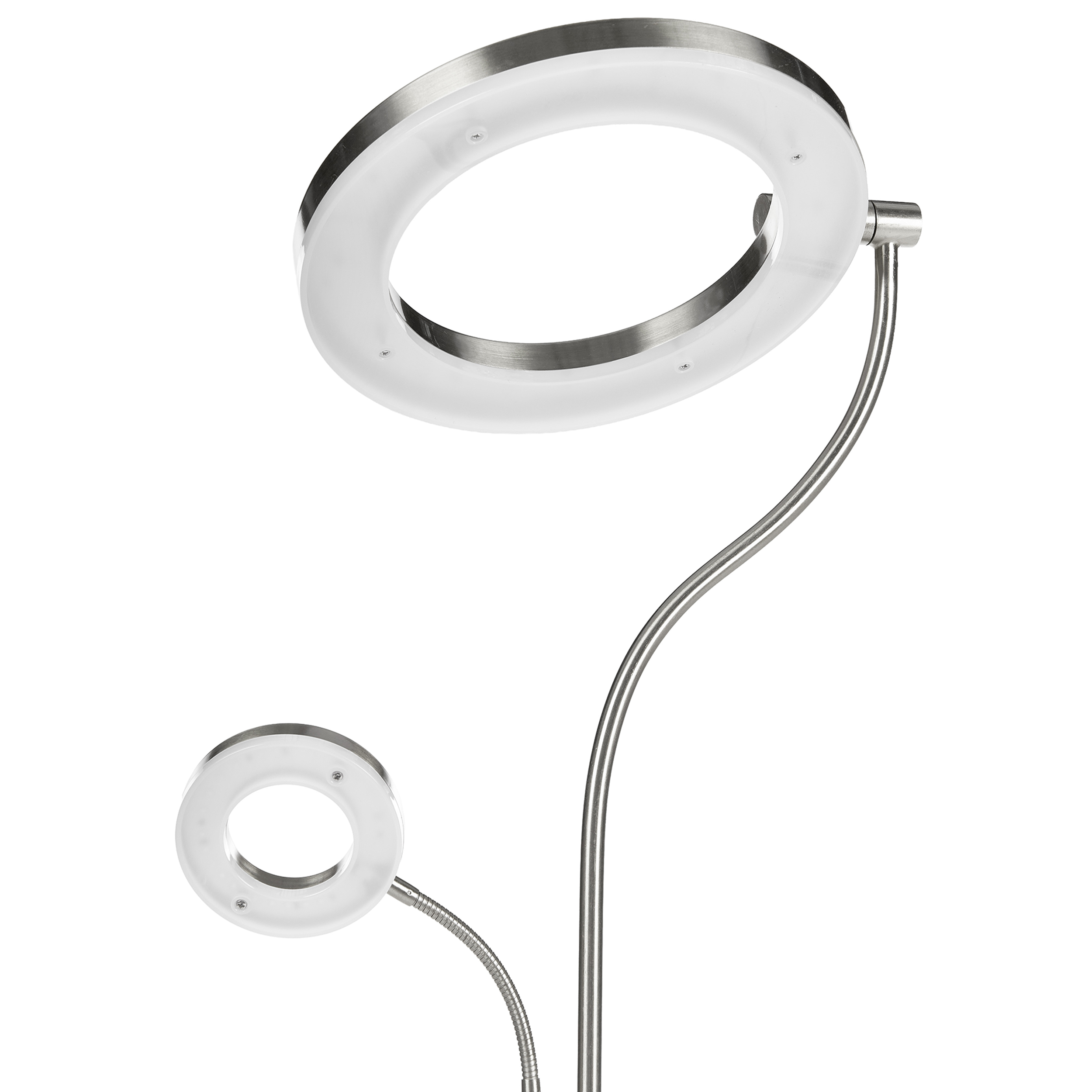 LED-golvlampa AFTON Metall Silver