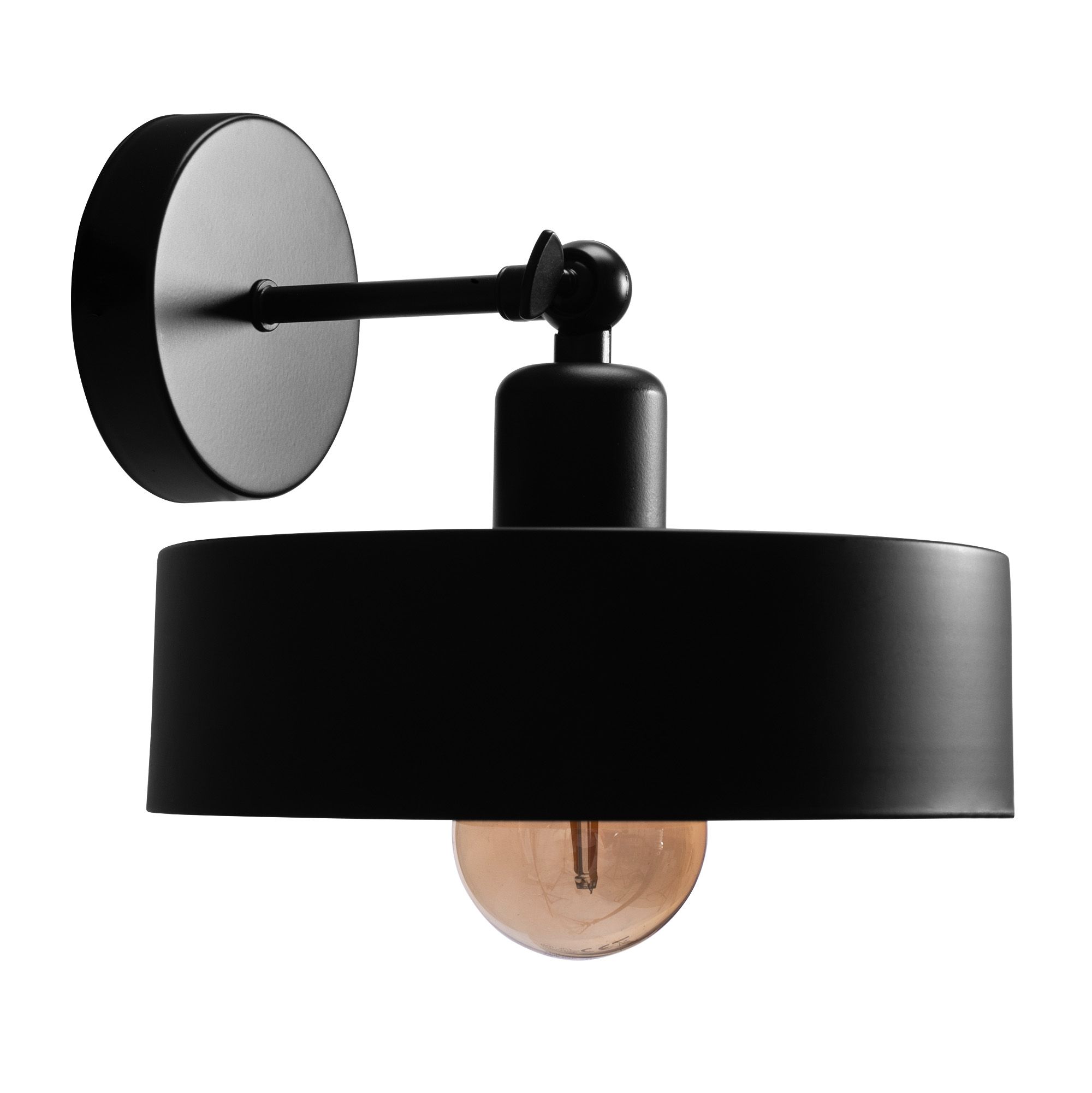 TOOLIGHT vägglampa APP1332-1W Svart 22x20x18cm