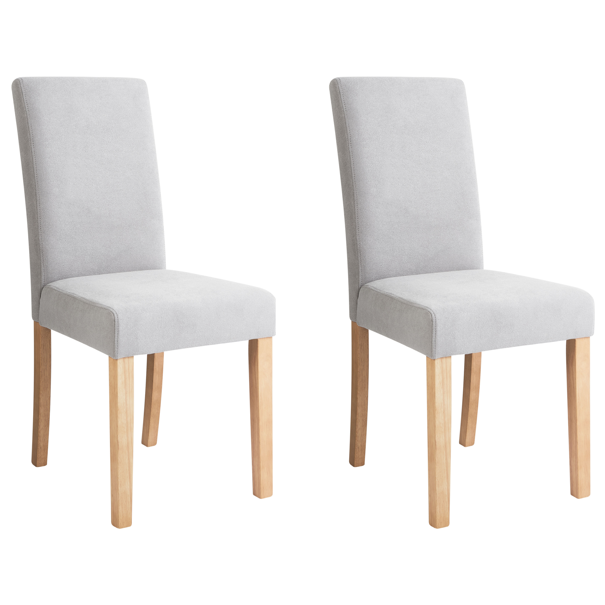 Set med 2 matstolar BROADWAY Grå