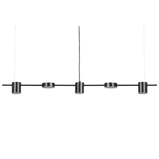 LED-pendellampa SESTRA Metall Svart