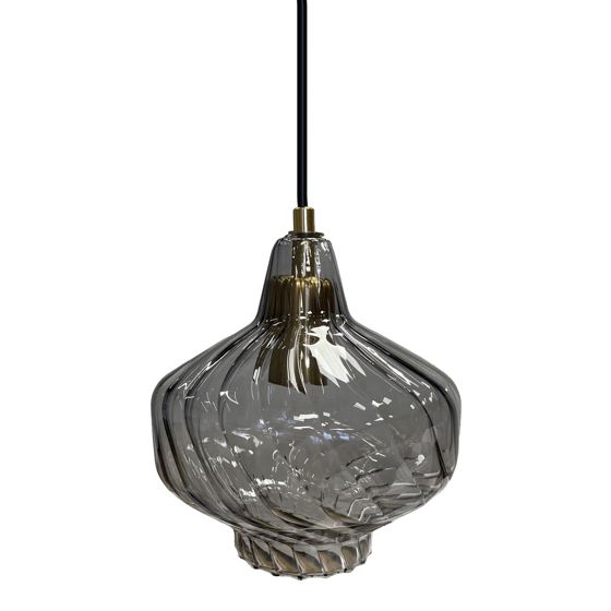 TOOLIGHT hängande taklampa APP1122-1CP Grå 18x10x18cm