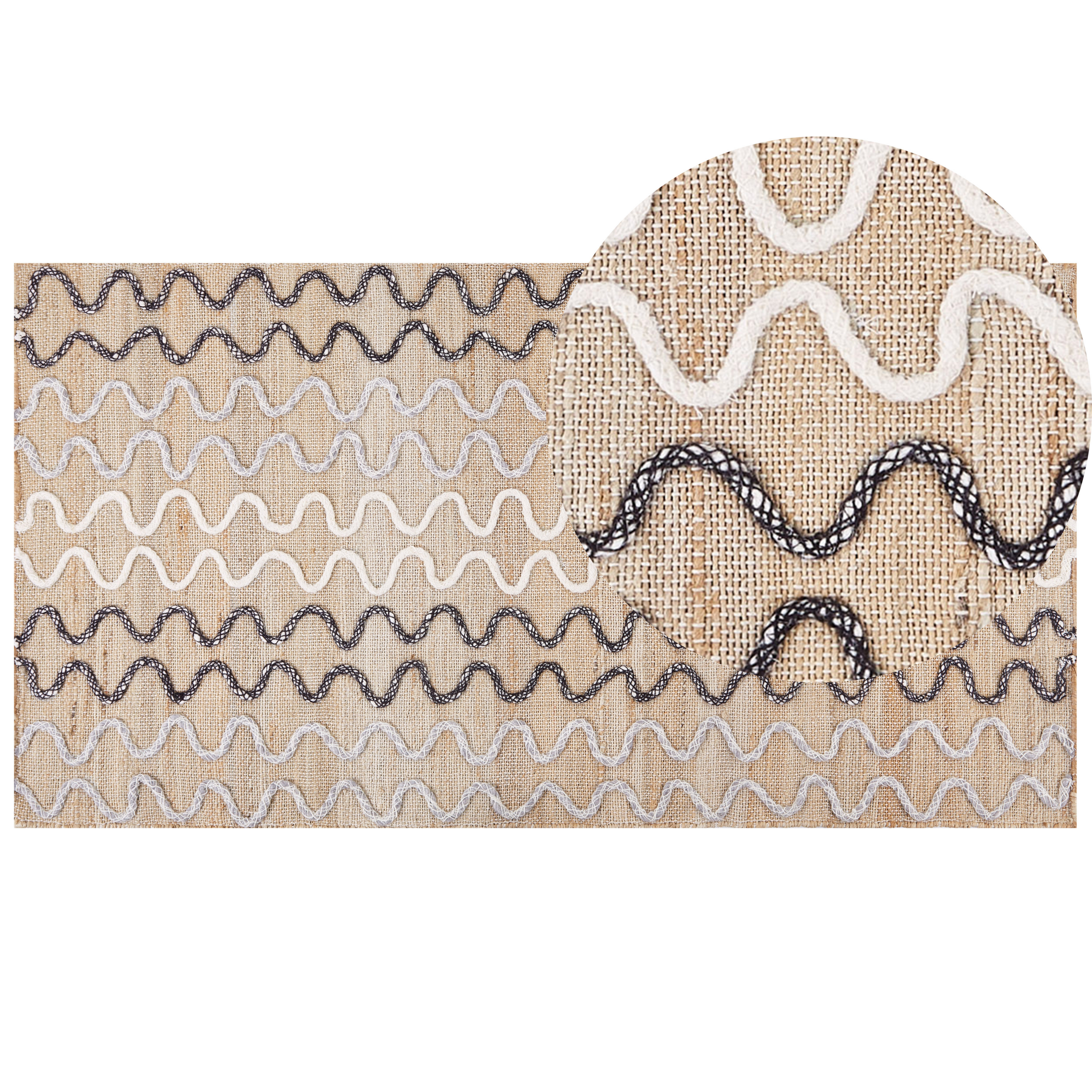 Matta SOGUT Beige 80 x 150 cm Jute