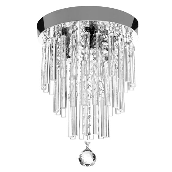 TOOLIGHT taklampa APP787-3C Transparent 25x25x35cm