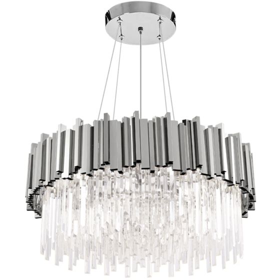 TOOLIGHT taklampa APP1480-1C Krom 40x40x13,5cm