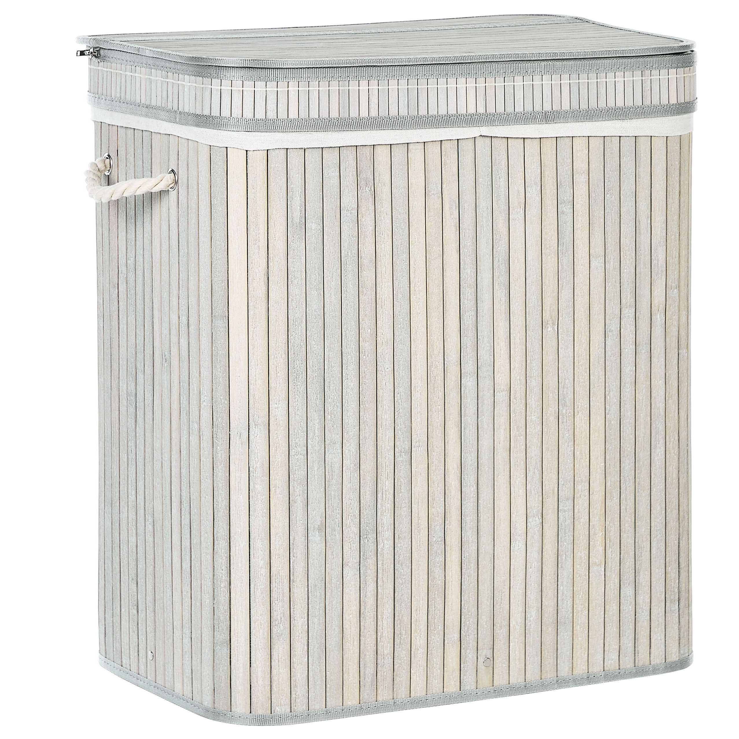 Tvättkorg KALTHOTA Bambu Grå 100 L