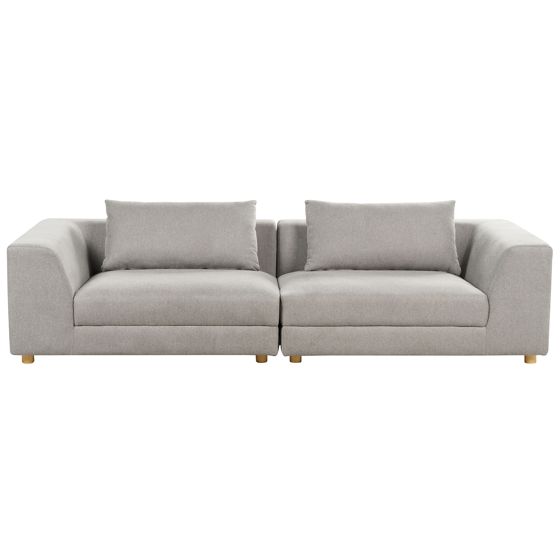 Soffa 3-sits LERMON Ljusgrå
