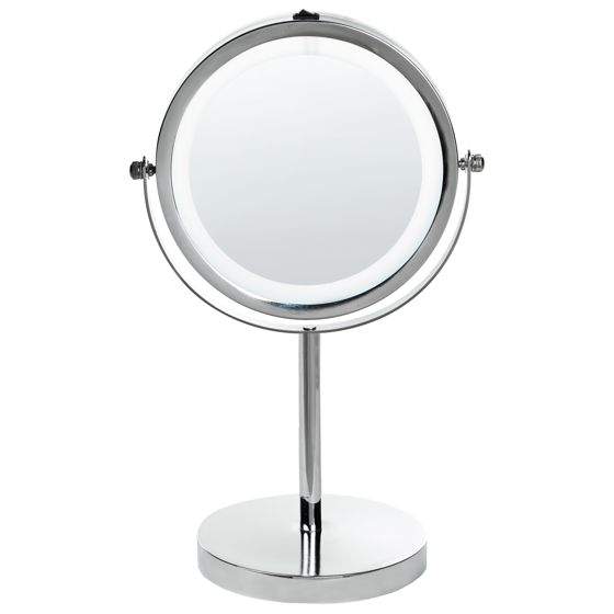 Sminkspegel LED VERDUN Silver