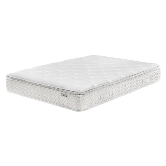 Resårmadrass med memoryskum AURA HYBRID PRO Medelfast (H2/3) 140 x 200 cm