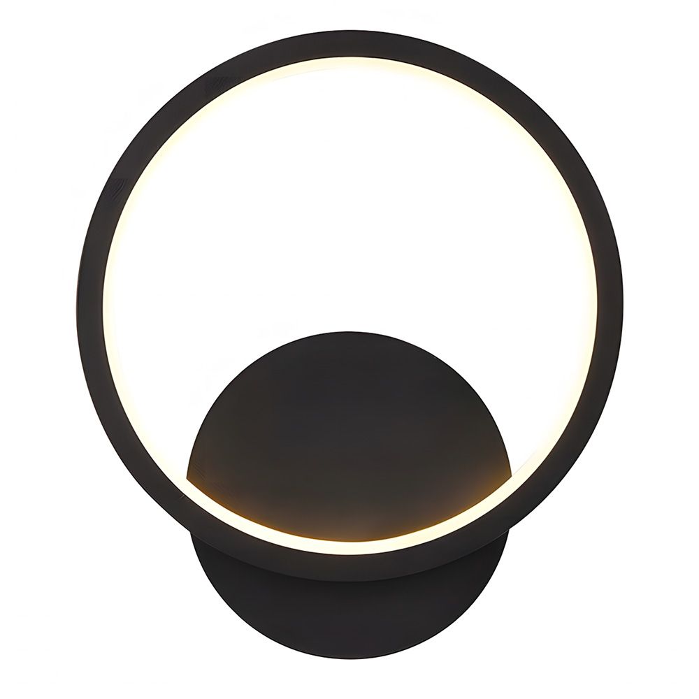 TOOLIGHT vägglampa LHJ081-W LED Svart 25x20x5,5cm