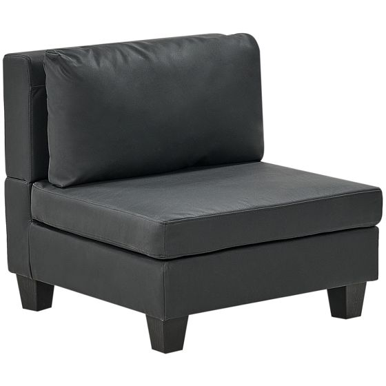 Sittmodul UNSTAD Konstläder Svart