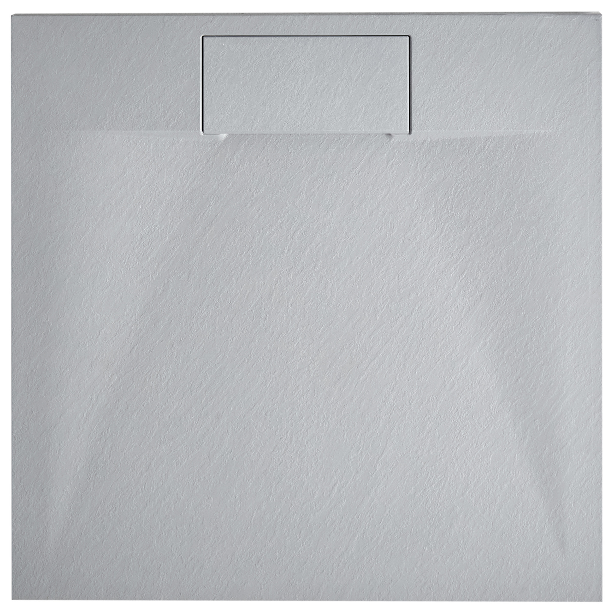 Duschkar AZZURRO 90 x 90 x 3 cm Grå