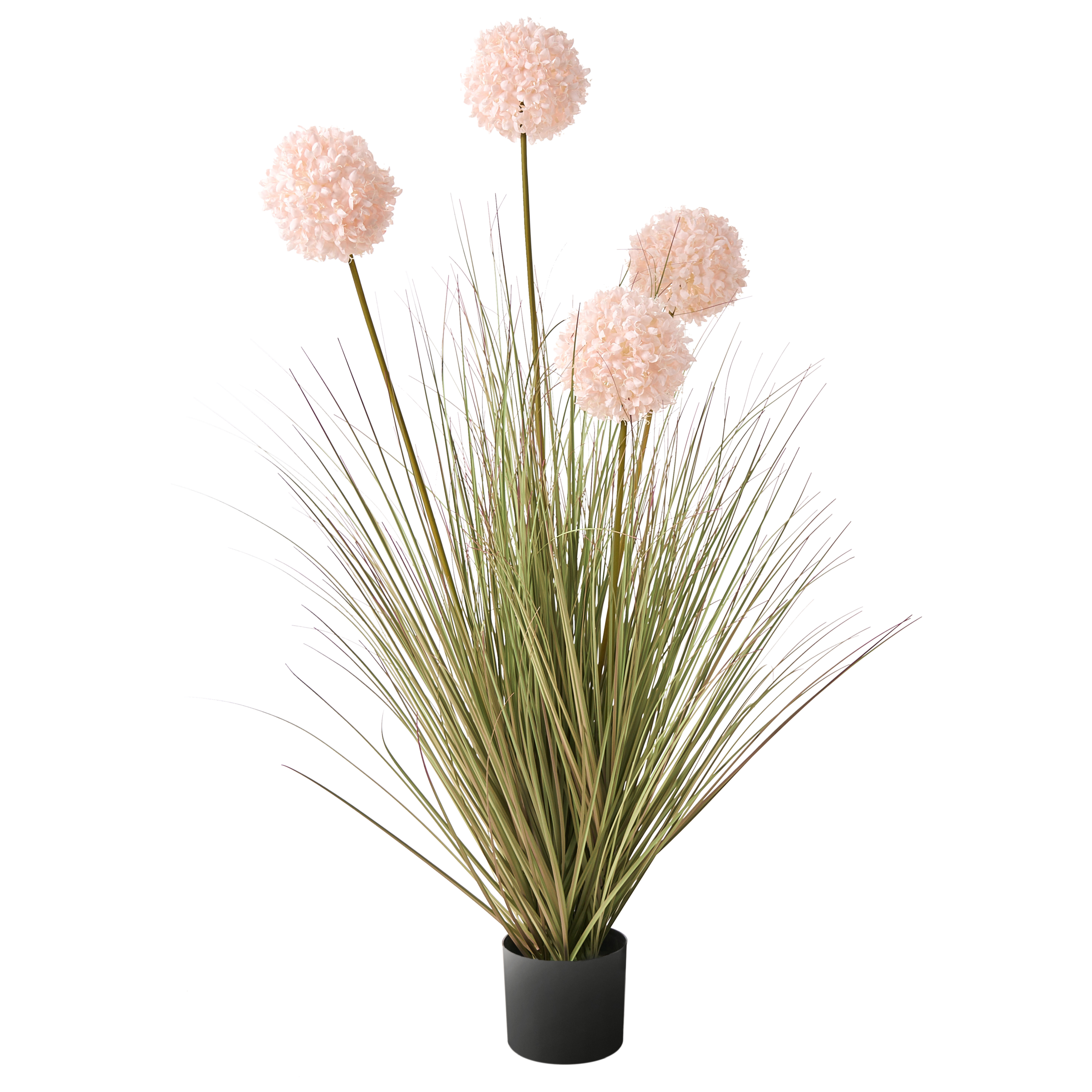Konstgjord växt SNOWBALL BUSH 120 cm Rosa