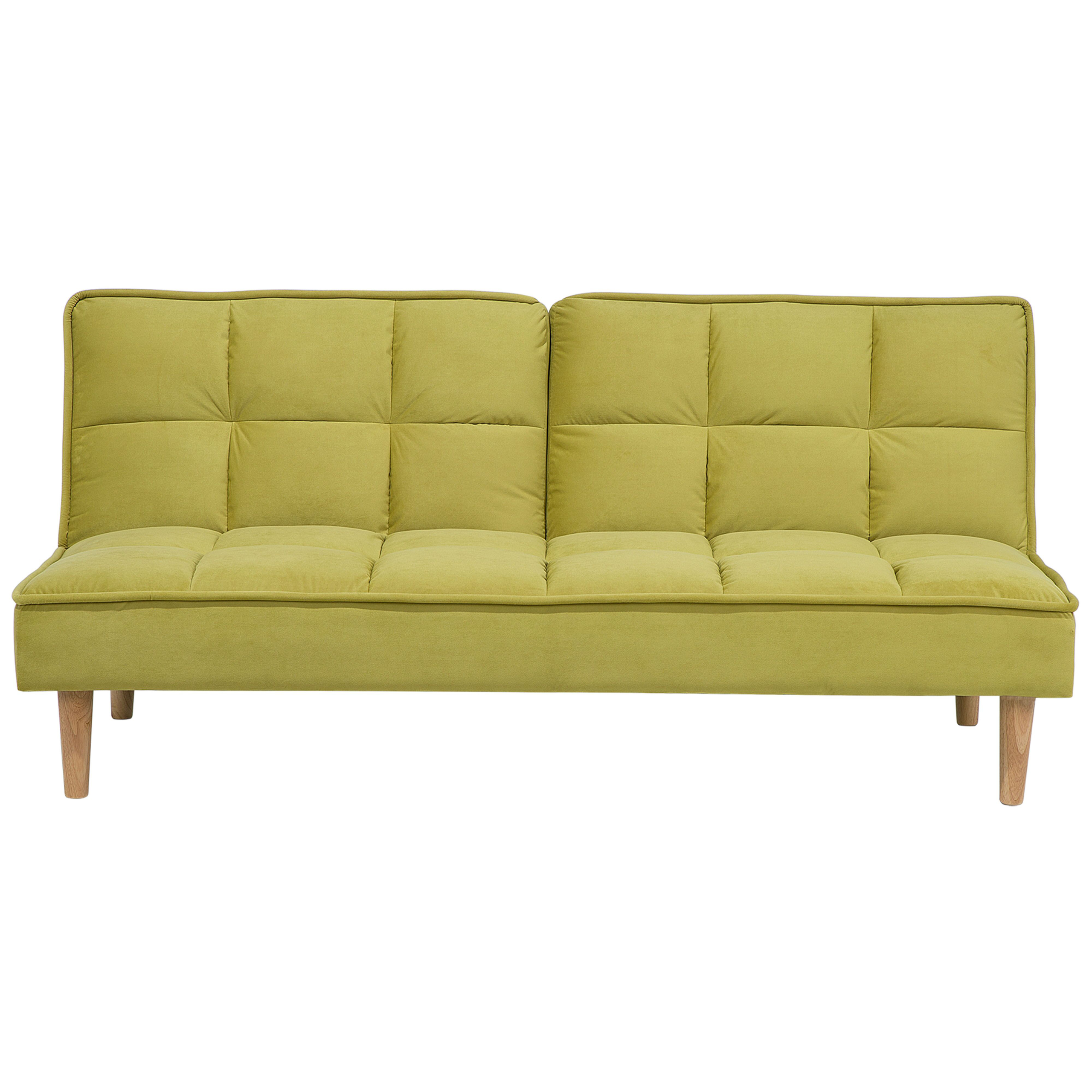 Bäddsoffa 3-sits SILJAN Olivgrön