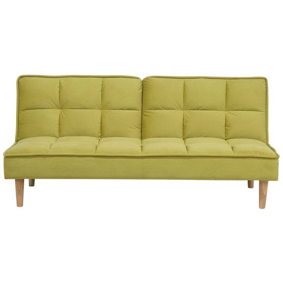 Bäddsoffa 3-sits SILJAN Olivgrön