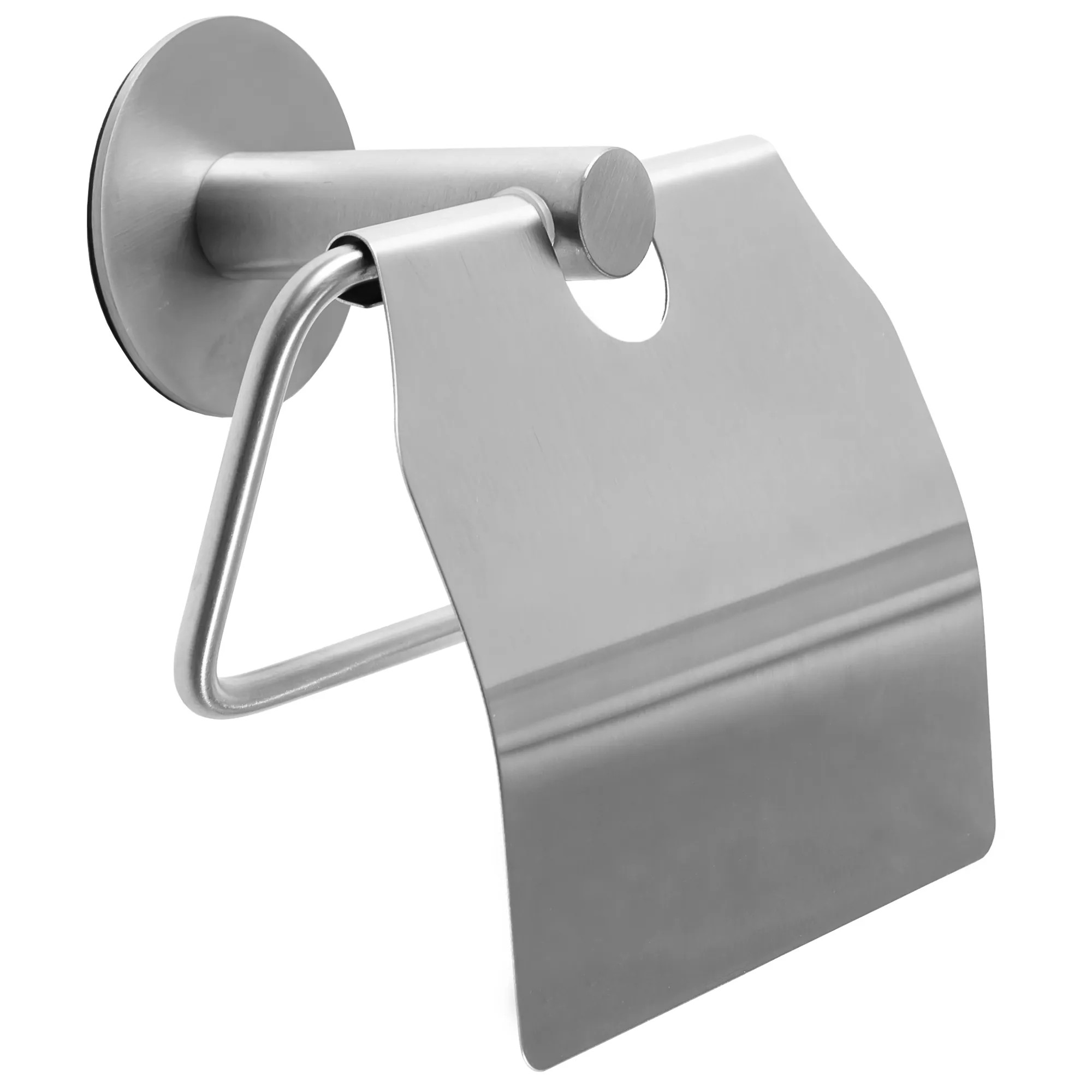 REA Toalettpappershållare 322219 Borstad Nickel, 13x7,5x13cm
