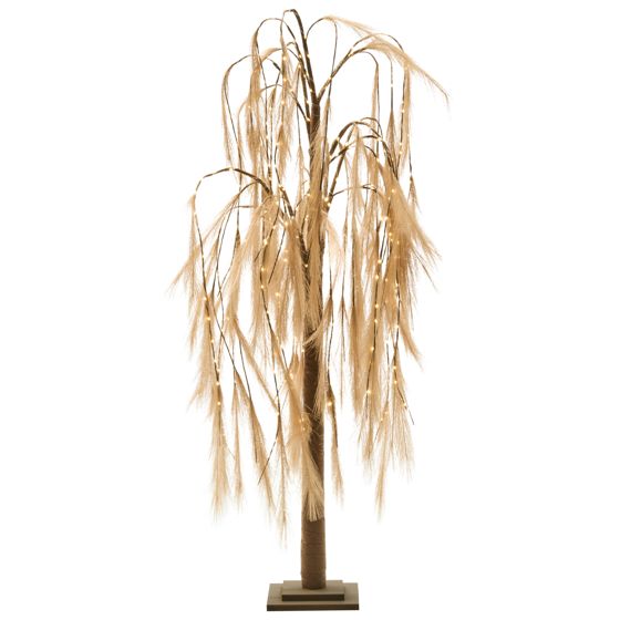 Utomhusdekoration LED KOPASKER 160 cm Träd Beige