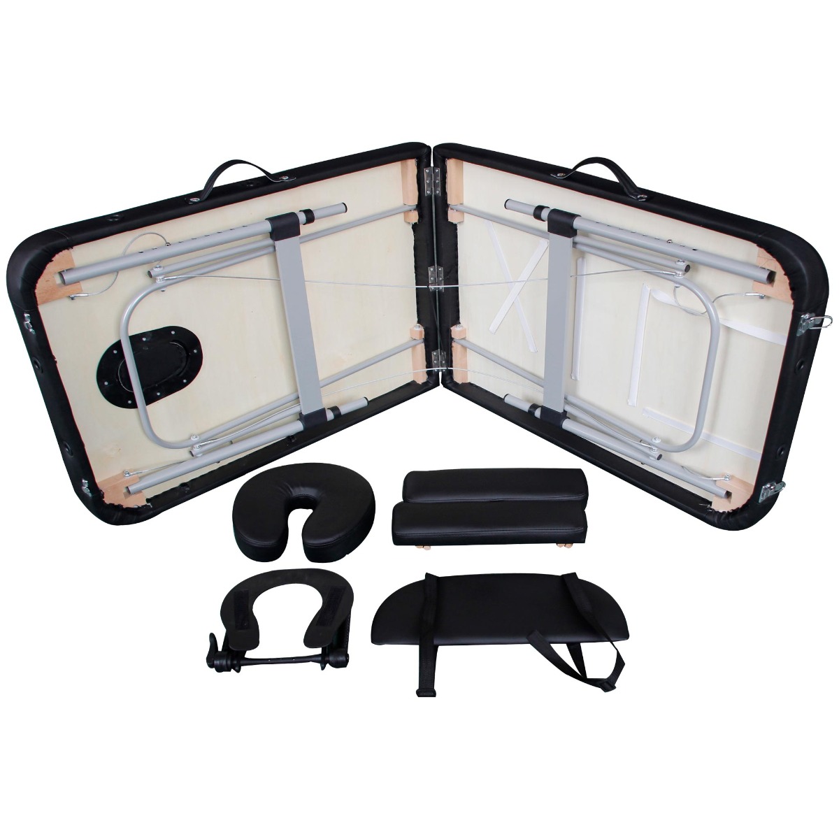 Nordcore massagebänk Core A200, svart