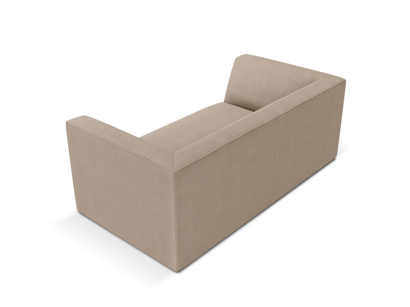 Cosmopolitan Design soffa, "Siena", 2-sits, 174 × 92 × 69 cm, Ottawa, svarta plastben