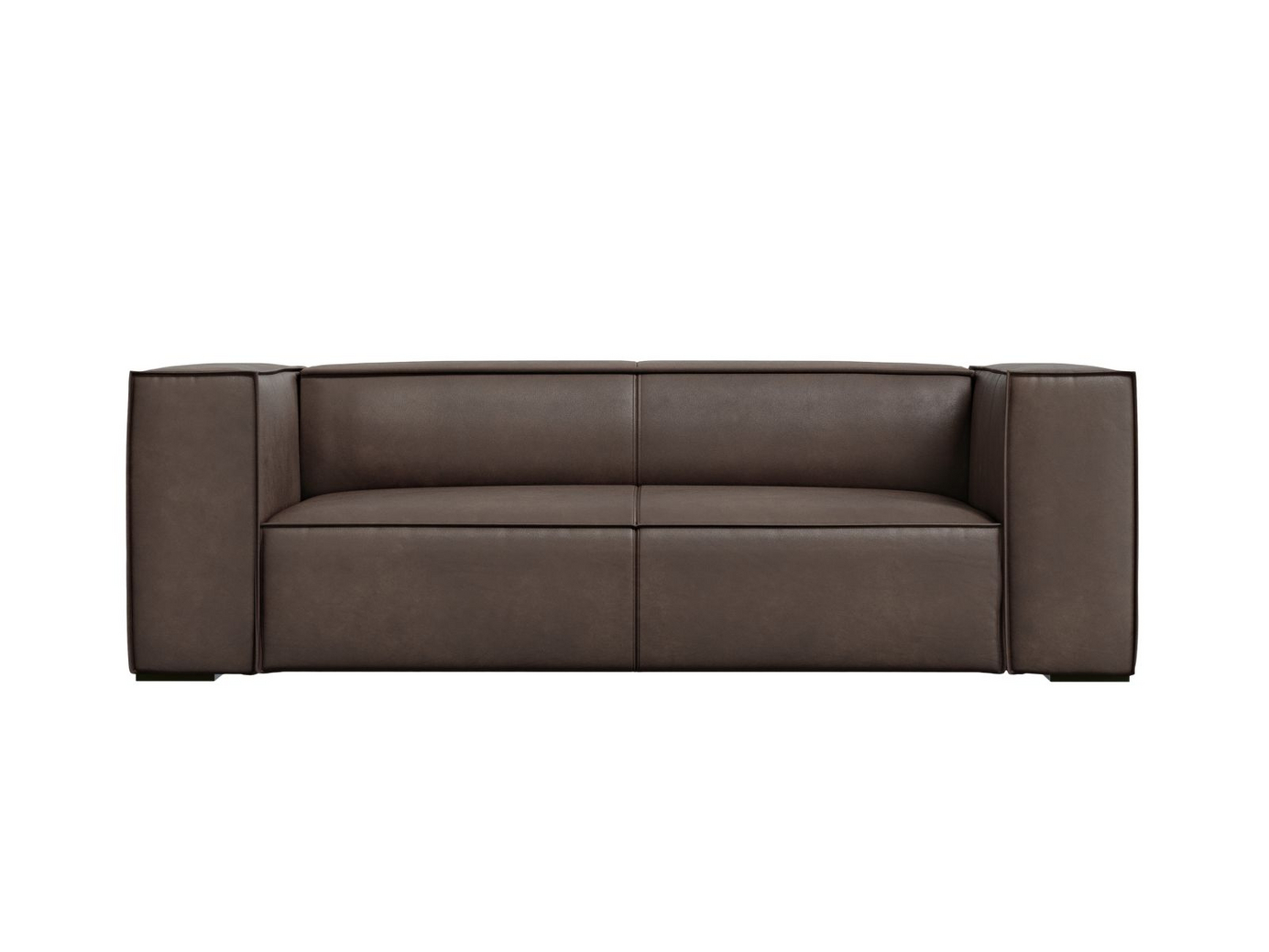 Cosmopolitan Design äkta läder soffa, 