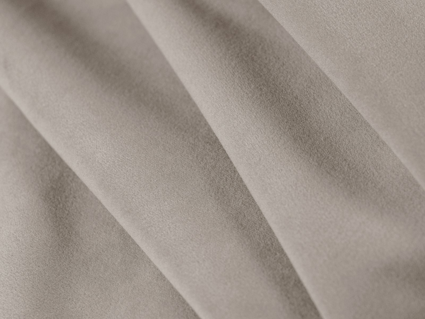 Cosmopolitan Design sammetsbäddsoffa, "Grena", 3-sits, 205 × 100 × 90 cm, Salvador, svarta plastben