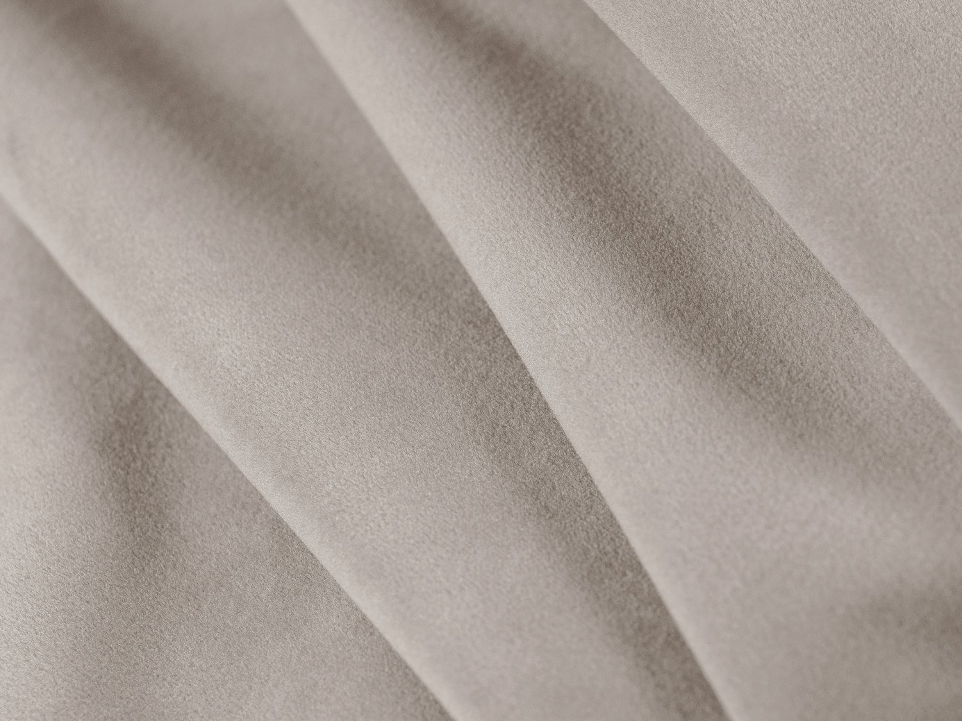Cosmopolitan Design sammetsbäddsoffa, "Shannon", 3-sits, 209 × 94 × 87 cm, Salvador, svarta plastben
