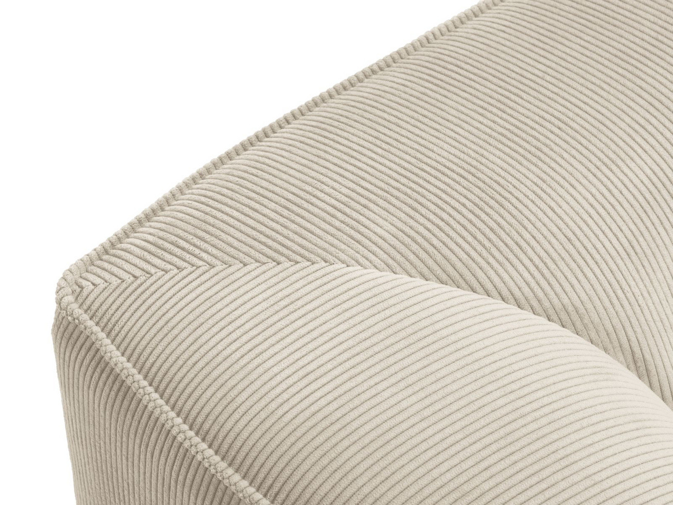 Cosmopolitan Design fåtölj, "Siena", 1-sits, 120 × 92 × 69 cm, Scala, svarta plastben